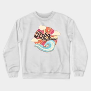 Reba Ocean Summer Crewneck Sweatshirt